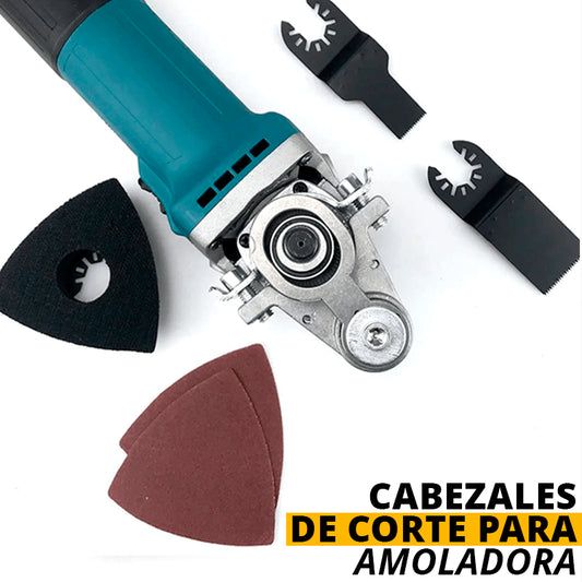 Kit de Cabezales de Corte para Amoladora (M10)