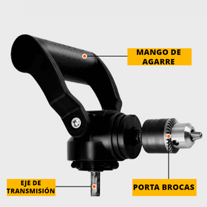 Kit de Adaptador de Taladro Angular de Corte y Perforación