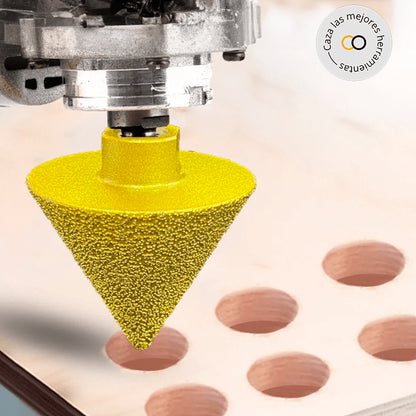 Broca Biseladora de Diamante para Amoladora M10 - Profesional