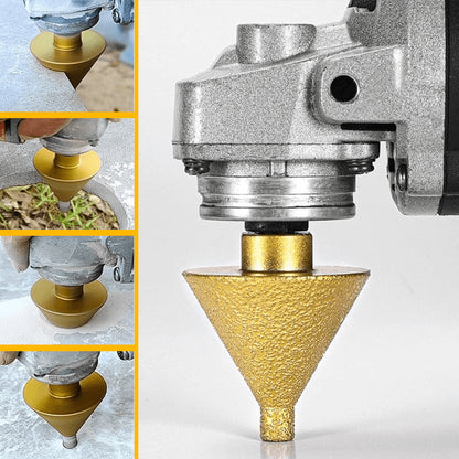 Broca Biseladora de Diamante para Amoladora M10 - Profesional