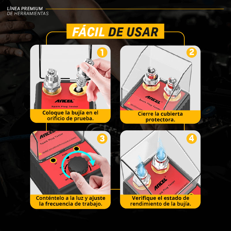 Probador de Bujías Profesional