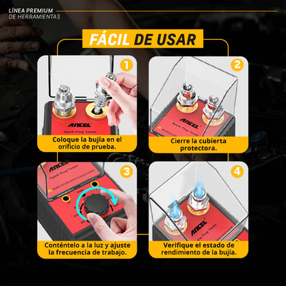Probador de Bujías Profesional