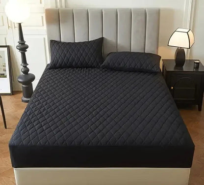 MATCOVER™: PROTECTOR PARA COLCHÓN ANTIFLUIDOS Y ACOLCHONADO + 2 FUNDAS PARA ALMOHADA GRATIS