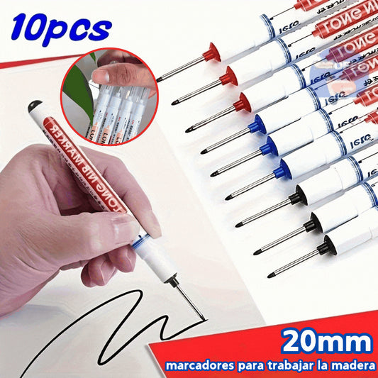 Marcador de punta de 20 mm de largo para agujeros profundos 【💥Compre 10, obtenga 10 gratis】