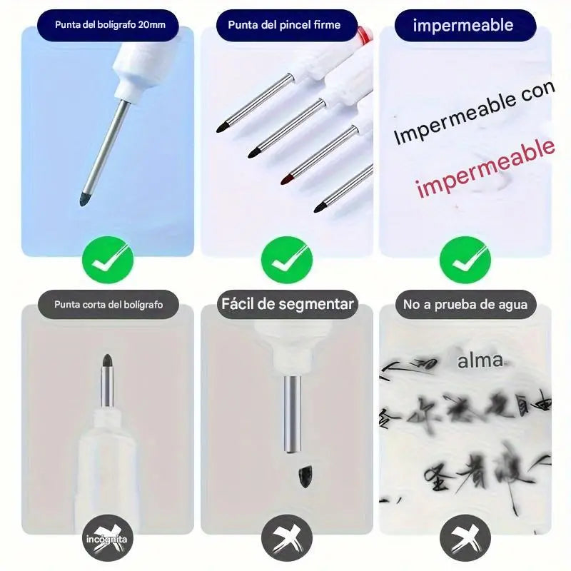 Marcador de punta de 20 mm de largo para agujeros profundos 【💥Compre 10, obtenga 10 gratis】
