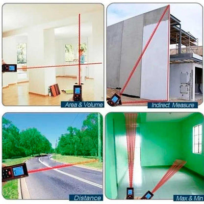 Metro nivel láser