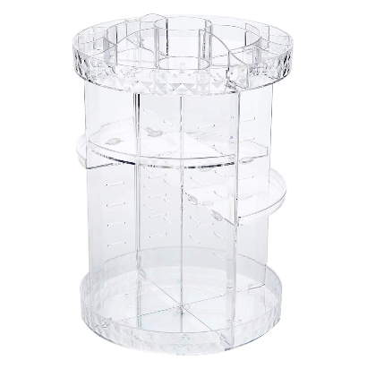 ORGANIZADOR DE MAQUILLAJE GIRATORIO - Glow360