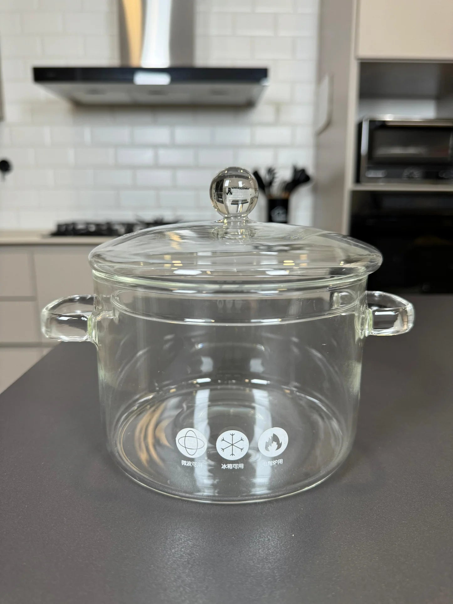 Olla de vidrio 1.9 Litros