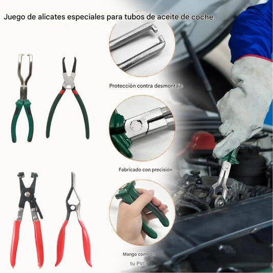 Juego de alicates especiales para automóviles [Juego de 4 piezas]